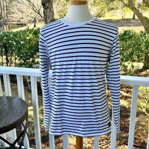 Race Marine Scandinavian Sportswear Striped Long Sleeve T-Shirt. Size Large.